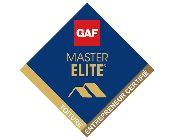 Certification GAF Master Elite - Gage de qualité pour votre toiture.